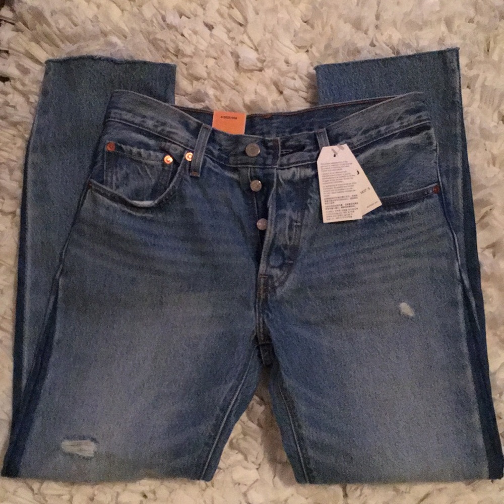 Levi’s 501 Button Fly Jeans - Picture 5 of 8